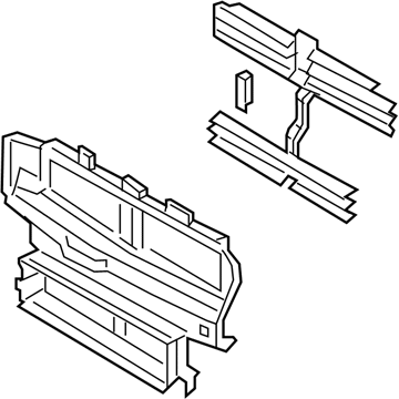 Ford GD9Z-8475-A Shutter Assembly - Radiator Control