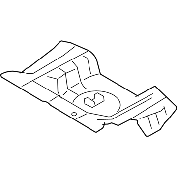 2005 Ford Mustang Floor Pan - 5R3Z-7611215-AA