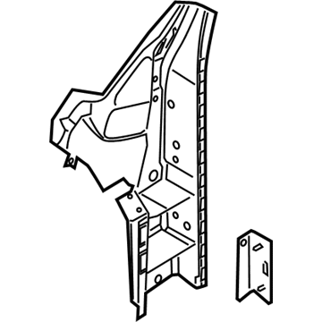 Ford BB5Z-7802038-A Panel Assembly - Cowl Side