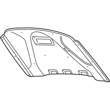 Ford 4W7Z-16738-AA Insulator - Hood