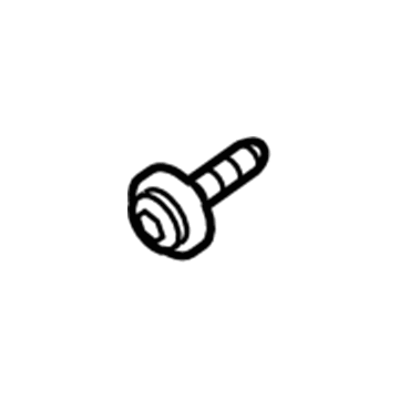 Ford -N811859-S439 Screw And Washer - Cross Recess