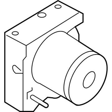 Ford 4L3Z-2C065-AA Abs Hydraulics Control Assembly