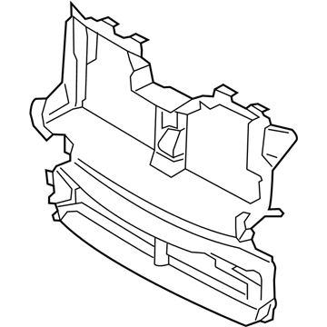 Ford KA1Z-8B455-A Bracket - Radiator Grille