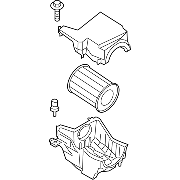 Ford CV6Z-9600-D Cleaner Assembly - Air