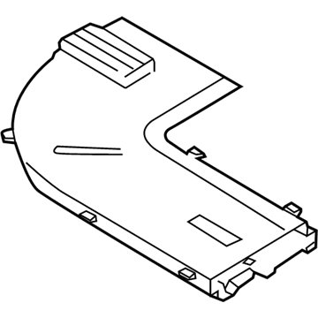 Ford CK4Z-18491-A Duct - Heater Outlet