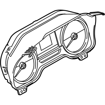 Ford F-150 Instrument Cluster - JL3Z-10849-CAC