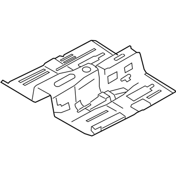 Ford AR3Z-6311135-A Pan Assembly - Floor