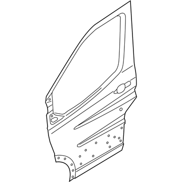 Ford CK4Z-6120200-A Panel Assembly - Door - Outer