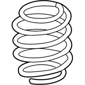 2018 Ford EcoSport Coil Springs - GN1Z-5310-F