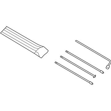 Ford JB3Z-17005-B TOOL ROLL