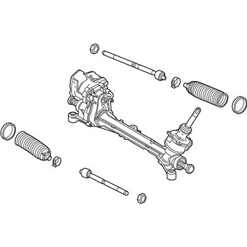 Ford Focus Steering Gear Box - CV6Z-3504-ZLH