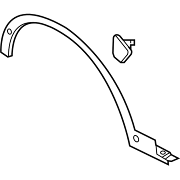 Ford GJ5Z-16268-BA Moulding