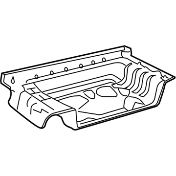 Ford XW7Z-5411215-AA Pan Assembly - Floor