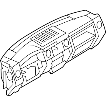 Ford 9C3Z-2504320-EC Panel - Instrument