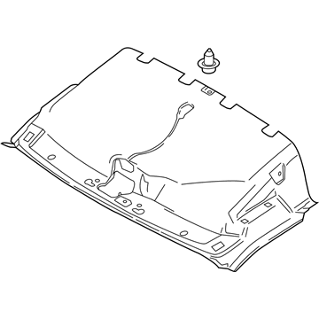 Ford CK4Z-6151916-ND Panel Assembly - Roof Trim - Side F