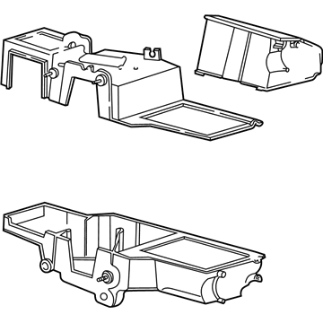 Ford XL5Z-18471-EA Chamber Assembly - Air Plenum