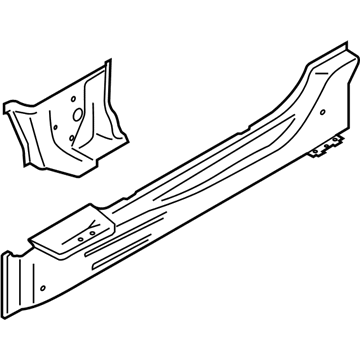 Ford FR3Z-6310114-A Member - Side Floor