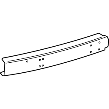 Ford 3W1Z-17757-BA Bumper Assembly - Front