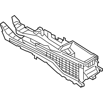 Ford HS7Z-54045B30-AA Support Assembly - Console