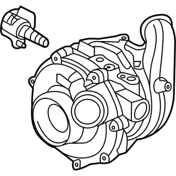 Ford FC3Z-6K682-A Turbocharger Assembly