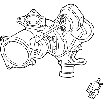 2016 Ford Fiesta Turbocharger - CJ5Z-6K682-K