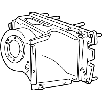 Ford E-350/E-350 Super Duty Evaporator - 4C2Z-19B555-BA