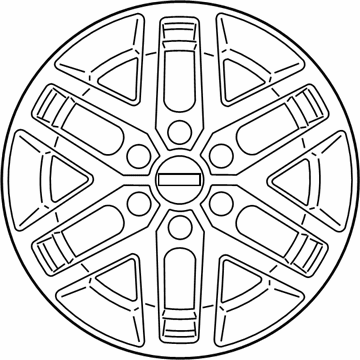 Ford HL3Z-1007-B Wheel Assembly