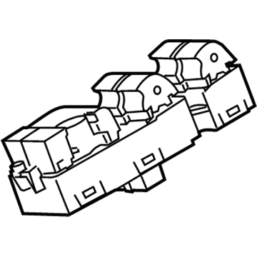 Ford HC3Z-14529-BA Switch - Window Control - Double