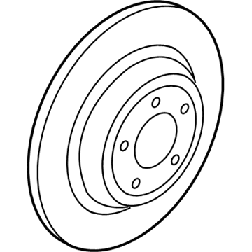 Ford G2MZ-2V026-TA Rotor Assembly - Brake