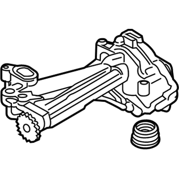 2018 Lincoln MKX Oil Pump - FT4Z-6600-A