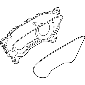 Ford GD9Z-10849-CA Instrument Cluster