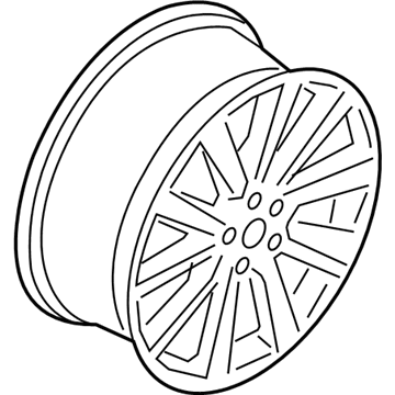 Ford GD9Z-1007-A Wheel Assembly