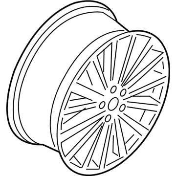 Ford GD9Z-1007-D Wheel Assembly