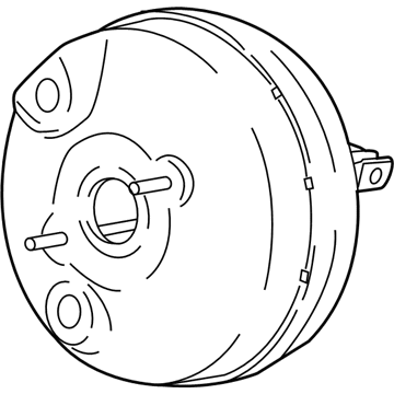 2017 Ford Edge Brake Booster - F2GZ-2005-B