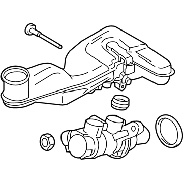 2016 Lincoln MKX Brake Master Cylinder - F2GZ-2140-A