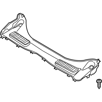 Ford CJ5Z-78022A68-A Grille - Cowl Top