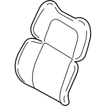 Ford GD9Z-5464417-BA Seat Back Cover Assembly