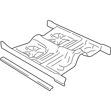 Ford 3W1Z-5411135-AA Pan Assembly - Floor