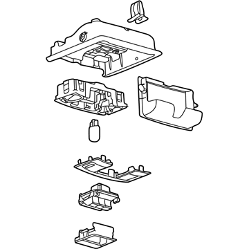 Ford BC3Z-26519A70-AA Console Assembly - Overhead