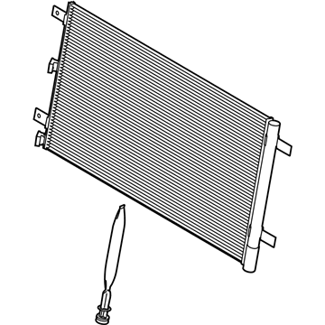 Ford FL3Z-19712-A Condenser Assembly