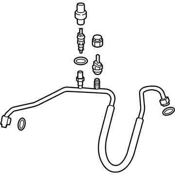 Ford FL3Z-19972-M Tube Assembly