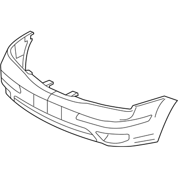 2005 Ford Focus Bumper - 5S4Z-17D957-DA