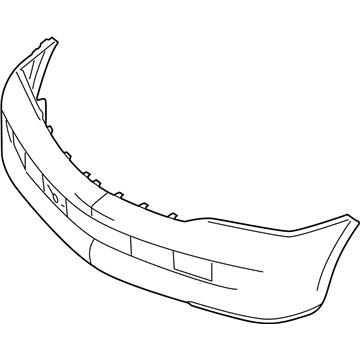 Lincoln Bumper - 7L7Z-17D957-APTM