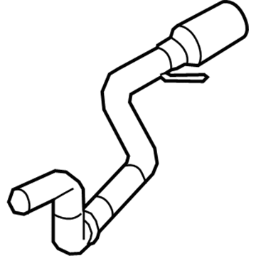 Ford HL3Z-5202-B Exhaust Pipe Extension