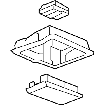 Ford 7L1Z-78519A70-BC Console Assembly - Overhead