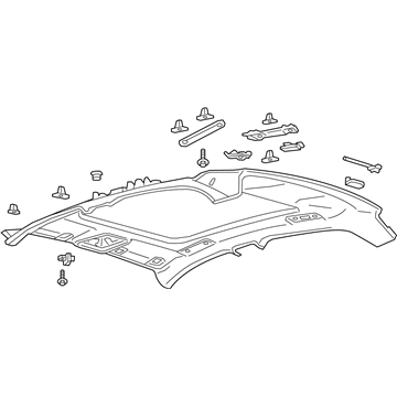 Ford GD9Z-5451916-CC Headlining - Roof