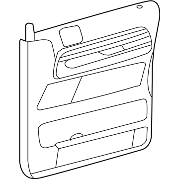 Ford 3F2Z-1723942-DAC Panel Assembly - Door Trim