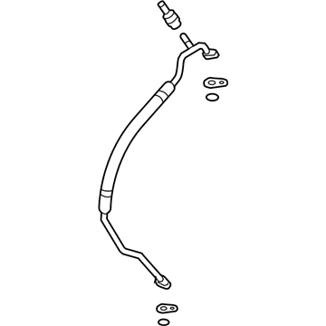 2014 Lincoln MKT A/C Hose - DA8Z-19867-B