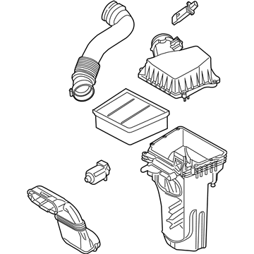 Ford C1BZ-9600-L Cleaner Assembly - Air