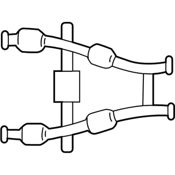 Ford 3R3Z-5F250-FA Catalytic Converter Assembly